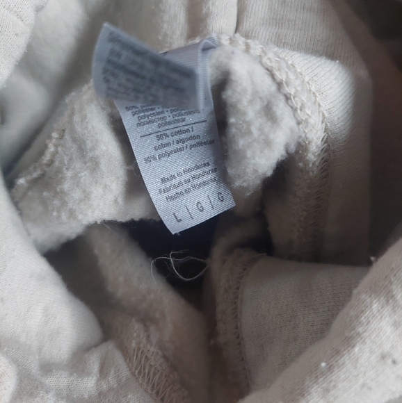 Treat People With Kindness Beige Nude Tan Hoodie Harry Styles TPWK Size L - Picture 3 of 4